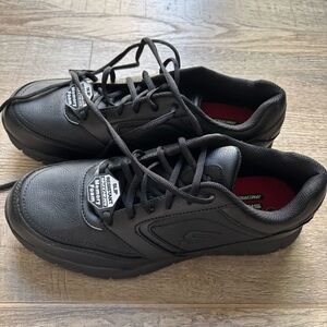 Skechers Black Slip Resistant Men's Athletic Shoes